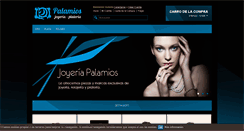 Desktop Screenshot of joyeriapalamios.com